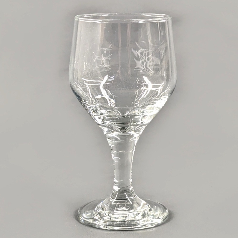 Clear Glass Stemmed Goblet Wine Water Tasting Glass Replacement 5.75 Inch